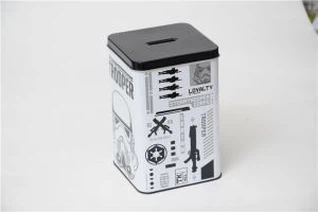 スターウォーズコインバンクスクエアティンボックス
