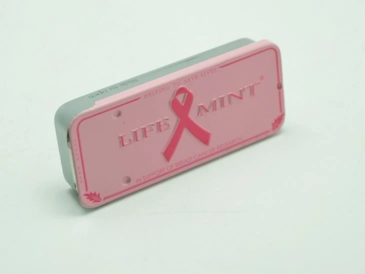 Small Mint Tin Can With Sliding Lid